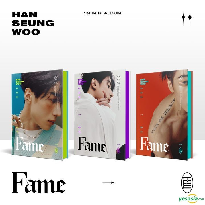 スンウ Fame トレカ WOO ver. VICTON YESASIA: Victon : Han Seung Woo Mini Album Vol. 1 - Fame (Random