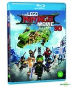 The LEGO Ninjago Movie (2D + 3D Blu-ray) (2-Disc) (Korea Version)
