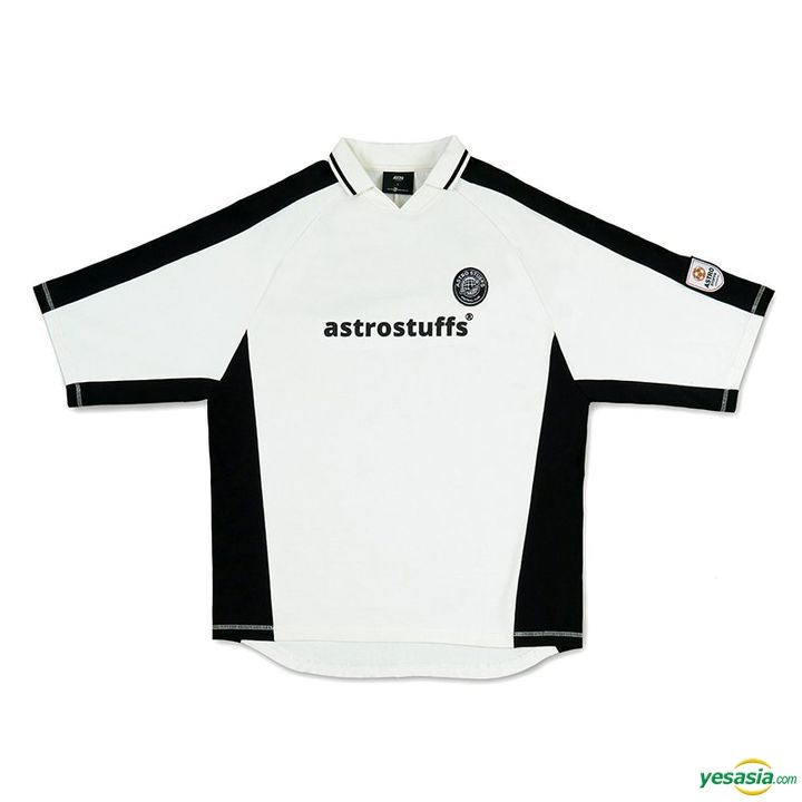 YESASIA: Astro Stuffs - FC Polo Shirt (White) (Size L) Celebrity