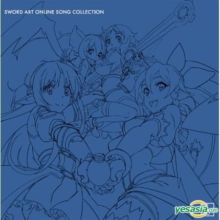 Yesasia Sword Art Online Song Collection Ost Korea Version Cd Japan Various Artists C L Music Music Free Shipping North America Site