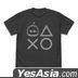ASTRO BOT : Astro Play Station Shapes T-Shirt (SUMI) (Size:L)