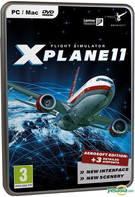x plane 10 global flight simulator pc & mac