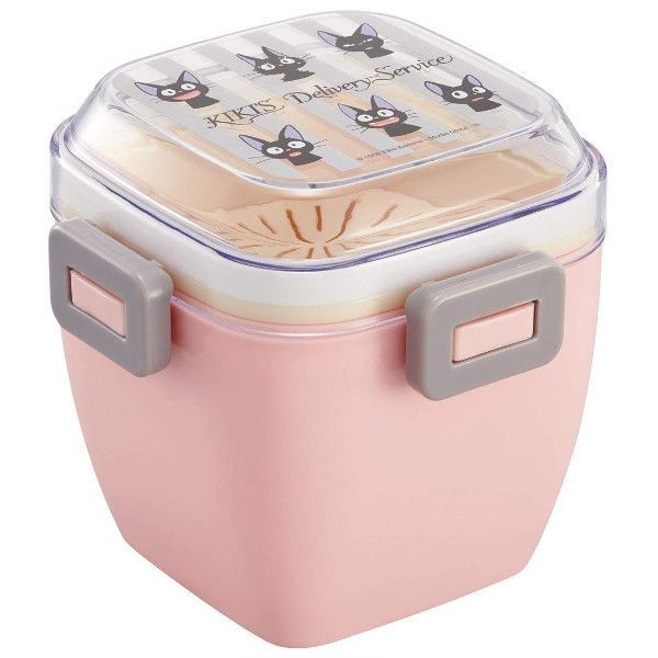 YESASIA Kiki's Delivery Service 4 Lock Salad Lunch Box Skater