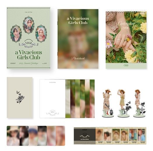 VIVIZ 2023 Season's Greetings シーグリ Unboxing - VIVIZ (비비지) 2023 SEASON'S GREETINGS [a