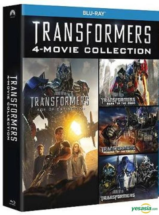 Blu-ray - Transformers - Coleção com 4 Filmes