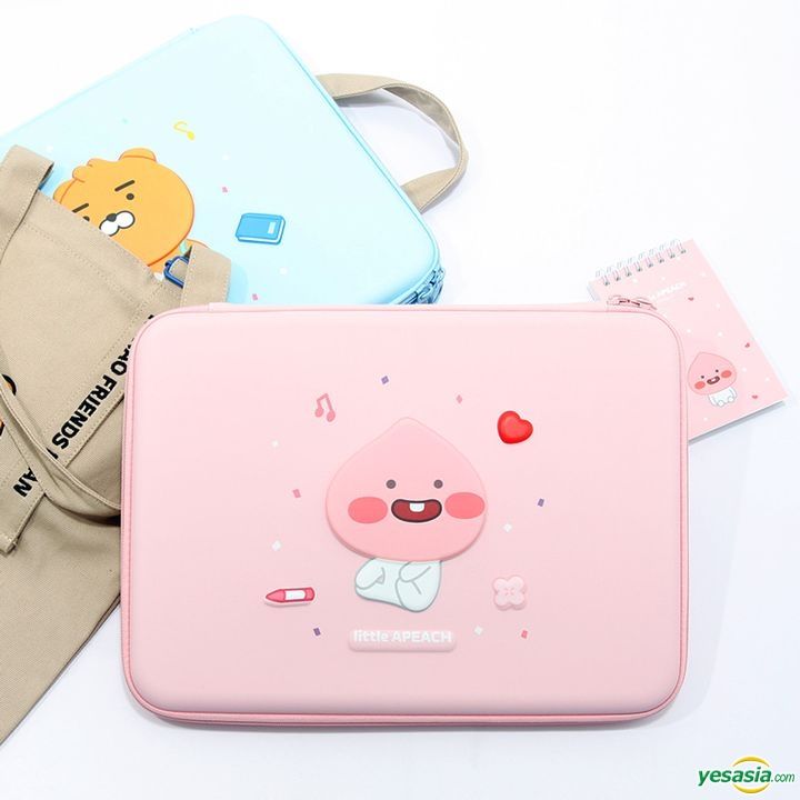 Yesasia Kakao Friends Little Friends 13 Inch Eva Notebook Pouch Apeach Celebrity Ts男明星女 4291