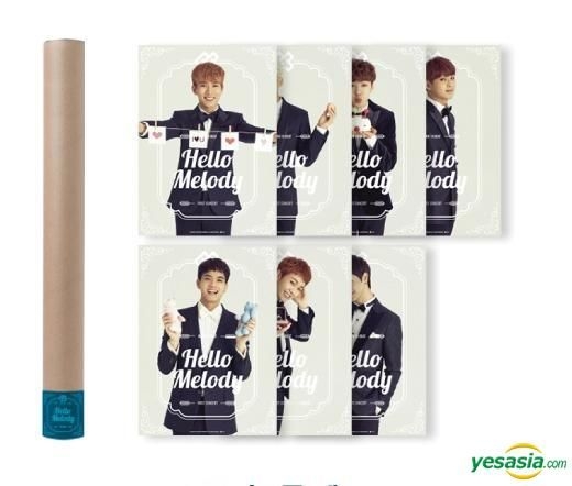 YESASIA: BTOB 1st Concert 'Hello Melody' Goods - Poster in Tube