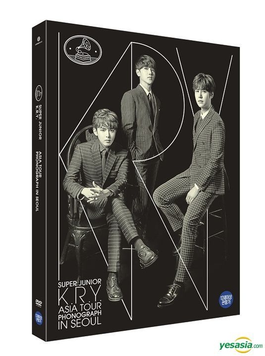 YESASIA: Image Gallery - Super Junior - K.R.Y - Asia Tour Phonograph in  Seoul (2DVD + Photobook) (Korea Version) + Poster in Tube (First Press  Limited Edition)