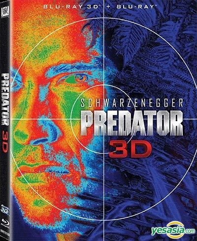 YESASIA: Predator (1987) (Blu-ray) (2D + 3D) (Hong Kong Version