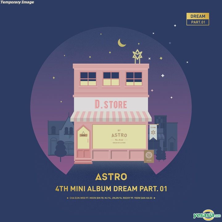 YESASIA: Astro 4thミニアルバム - Dream Part.01 (NIGHT) (全メンバー ...