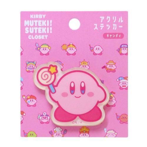 YESASIA: Kirby Acrylic Sticker (candy) - T'S Factory - Lifestyle ...