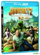 Journey 2: The Mysterious Island (Blu-ray) (2-Disc) (2D + 3D) (Korea Version)