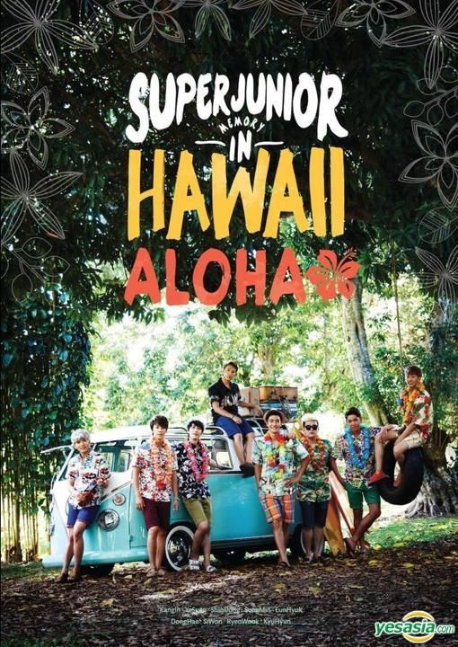 SUPERJUNIOR in HAWAII フォトブック YESASIA: Super Junior Memory in Hawaii 'Aloha' (First Press