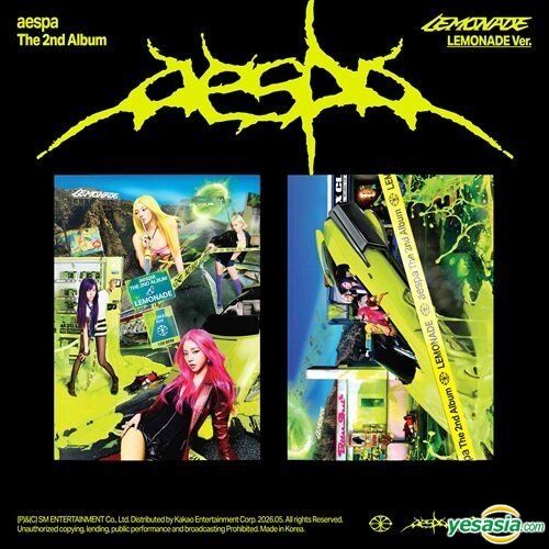 YESASIA: aespa Vol. 2 - LEMONADE (LEMONADE Ver.) (SET Ver.) Music