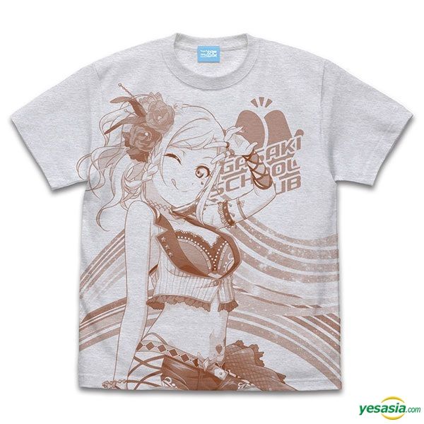 Yesasia ラブライブ 虹ヶ咲学園スクールアイドル同好会 宮下愛 オールプリント Tシャツ Ash サイズ S Love Live ラブライブ コスパ ライフスタイル ギフト 無料配送 北米サイト