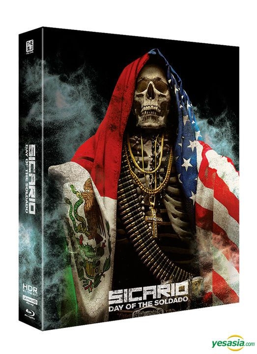 YESASIA: Sicario: Day of the Soldado (4K Ultra HD + 2D Blu-ray) (2-Disc +  Booklet + Poster + Photo Card) (Lenticular Steelbook Limited Edition )  (Korea Version) Blu-ray - Benicio Del Toro