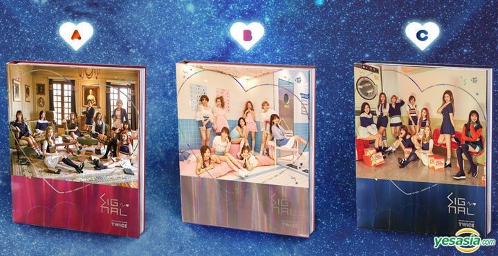 Yesasia Twice Mini Album Vol 4 Signal Version A B C Photo Card Set First Press Limited Edition Cd Twice Korea Jyp Entertainment Korean Music Free Shipping