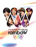 JOHNNY'S WEST LIVE TOUR 2021 rainboW [BLU-RAY] (First Press Limited Edition) (Japan Version)
