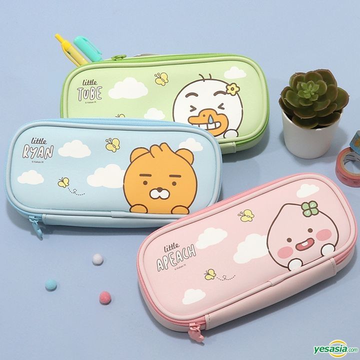 YESASIA: Kakao Friends Little Slim Pencil Pouch Pencil Case (Tube ...