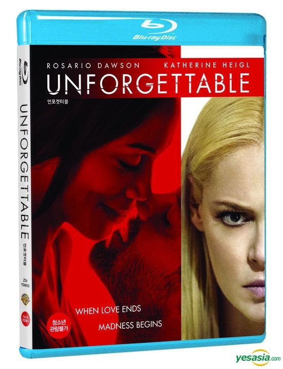 Yesasia Unforgettable Blu Ray Korea Version Blu Ray Katherine Heigl Rosario Dawson Handc 1560