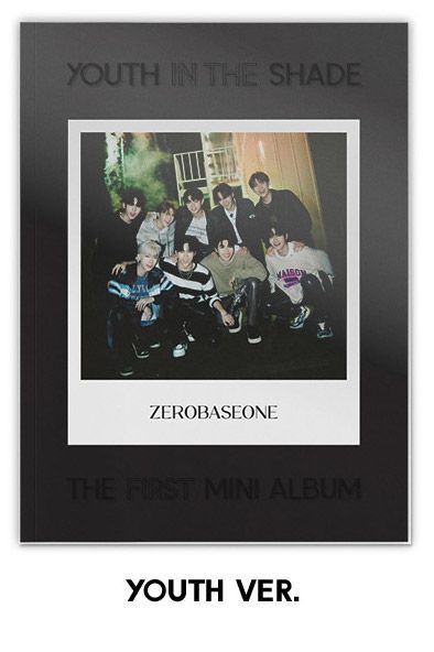 YESASIA: ZEROBASEONE Mini Album Vol. 1 - YOUTH IN THE SHADE (Artbook  Version) (Youth Version) CD - ZEROBASEONE - 韓国の音楽CD - 無料配送