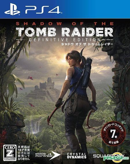 Yesasia Shadow Of The Tomb Raider Definitive Edition Japan Version Playstation 4 Ps4 Games Free Shipping North America Site