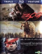 300 / Troy: Director's Cut / Alexander Revisited: The Final Cut (Blu-ray) (Triple Feature) (US Version)