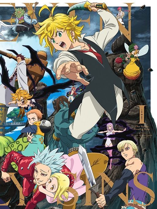 Yesasia The Seven Deadly Sins Wrath Of The Gods Blu Ray Box 1 Japan Version Blu Ray 