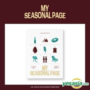 イジュンギ　LEE JOONG GI MY SEASONAL PAGE 2025 イジュンギ LEE JOONG GI MY SEASONAL PAGE 2025 Lee Joon Gi