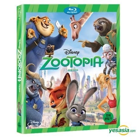 Yesasia: Zootopia (Blu-Ray) (2D) (Korea Version) Blu-Ray - Rich Moore,  Byron Howard, Kd Media - Anime In Korean - Free Shipping - North America  Site