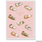 mofusand 2026 Planner A6 Monthly Block Diary (Pizza Nyan) (Starts from 2026 January)