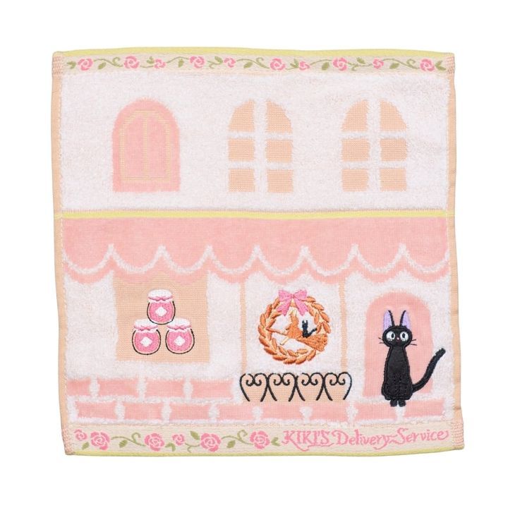YESASIA Kiki's Delivery Service Hand Towel (25×25cm) (Street) Marushin Lifestyle & Gifts