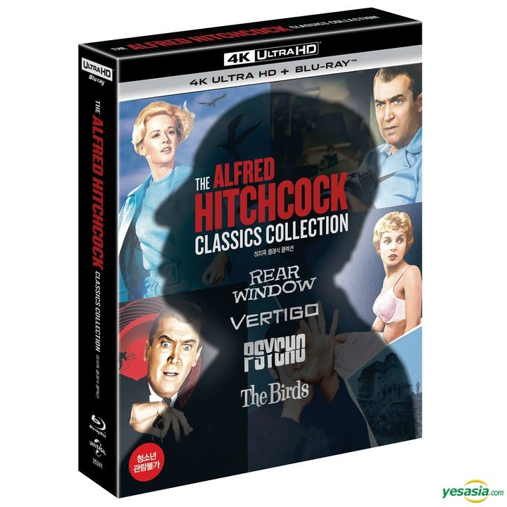 YESASIA: Alfred Hitchcock Classics Collection (4K Ultra HD + Blu