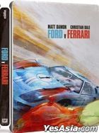 Ford v Ferrari (2019) (4K Ultra HD + Blu-ray) (Steelbook) (Taiwan Version)