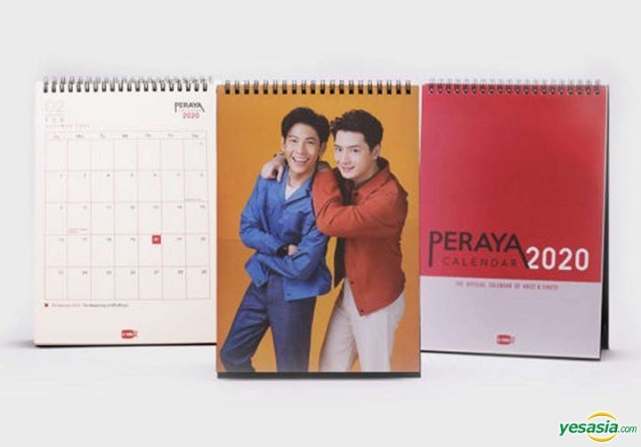 YESASIA: GMMTV: Krist & Singto - Peraya Calendar 2020 カレンダー 