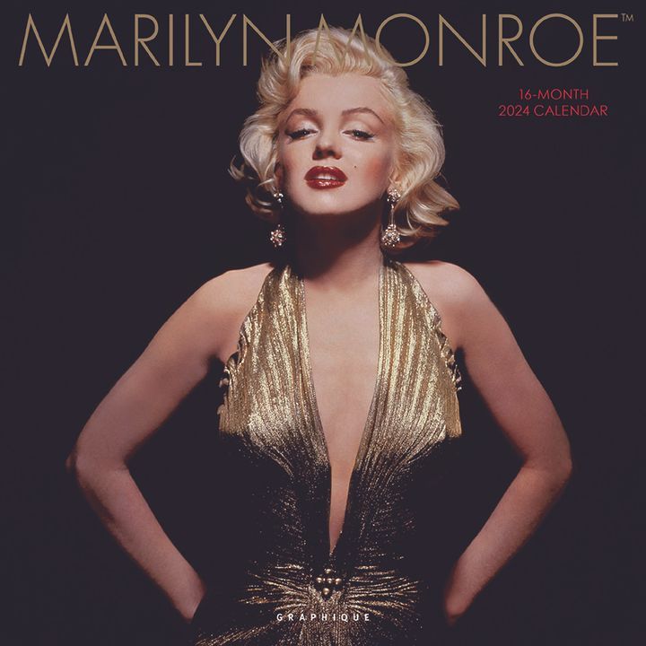 YESASIA Marilyn Monroe 2024 Calendar PHOTO POSTER CALENDAR Marilyn   L P0199787384 