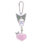 Sanrio Acrylic Name Tag Keyring (Kuromi)