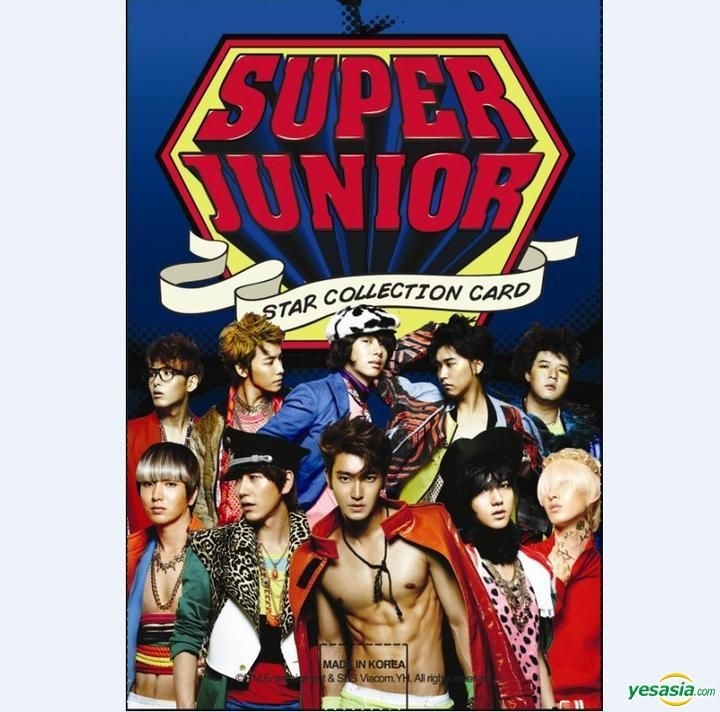 YESASIA: Super Junior   Star Collection Card Set  Pack