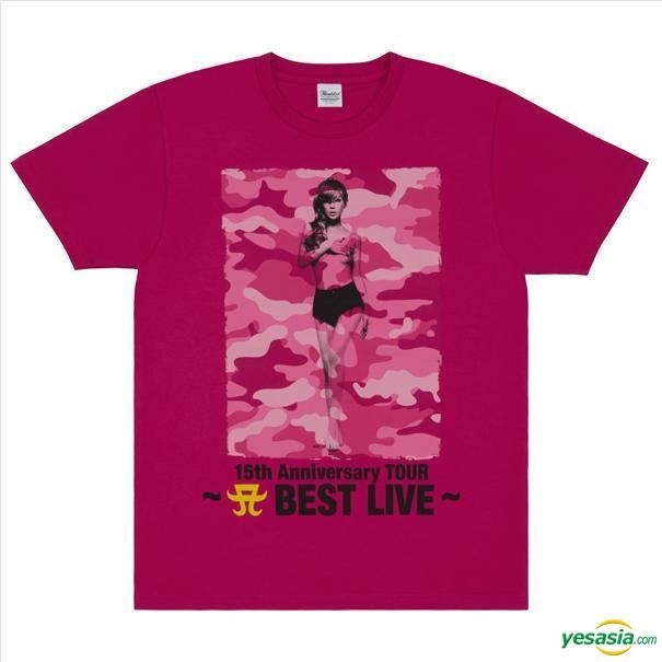 YESASIA: ayumi hamasaki 15th Anniversary TOUR -A BEST LIVE- T
