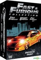 YESASIA: The Fast & The Furious 1-3 DVD Box Set (Hong Kong Version) DVD ...