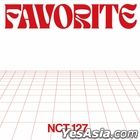NCT 127 Vol. 3 Repackage - Favorite (Random Version) + Random Poster in Tube