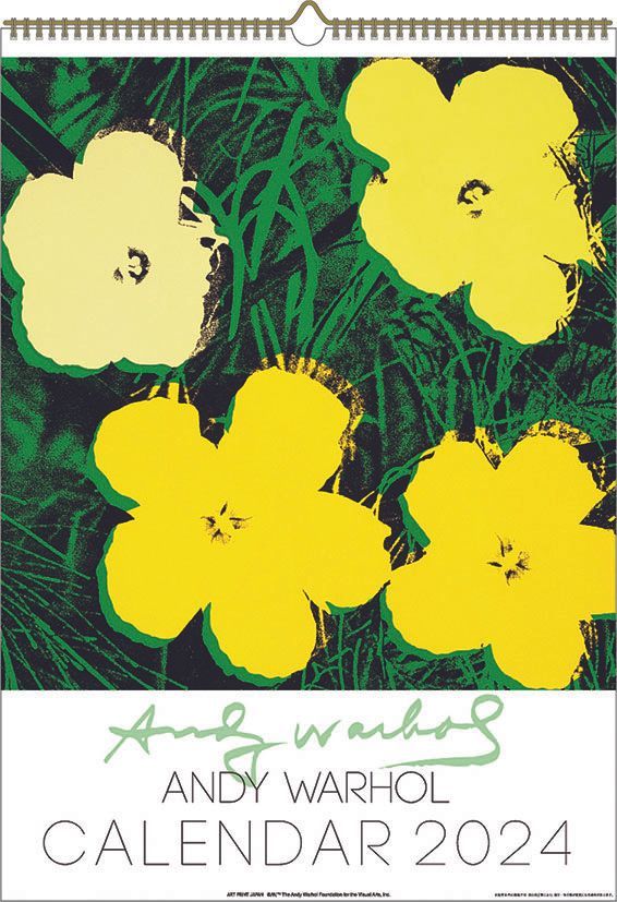 YESASIA Image Gallery Andy Warhol 2024 Calendar (Japan Version)