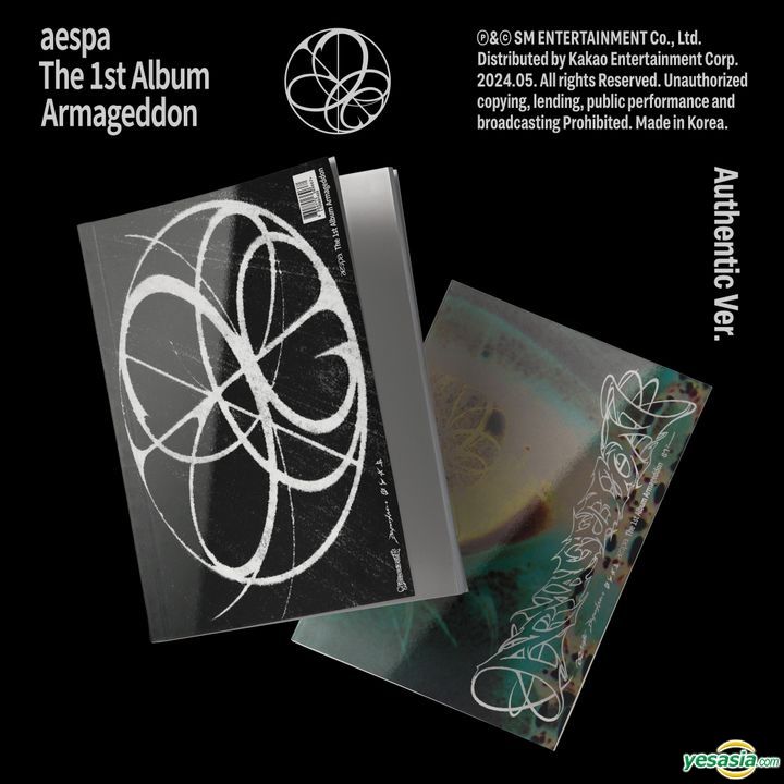 YESASIA: aespa Vol. 1 - Armageddon (Authentic Version) CD - aespa, SM