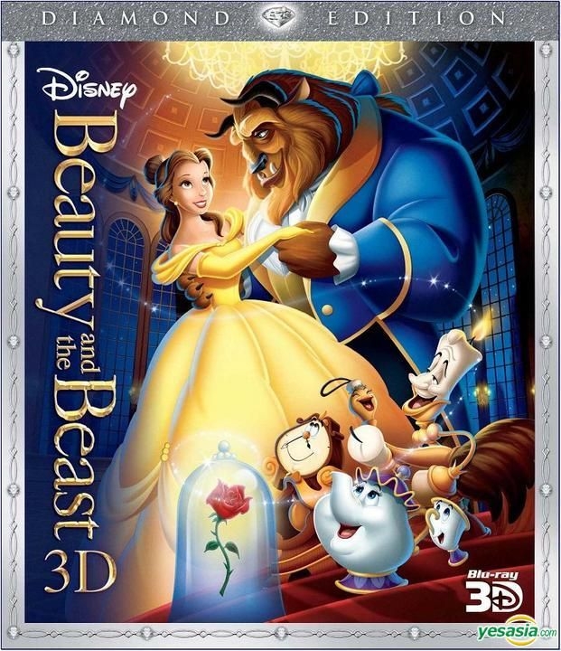 Yesasia Beauty And The Beast Blu Ray 3d Diamond Edition Hong Kong Version Blu Ray Intercontinental Video Hk Western World Movies Videos Free Shipping