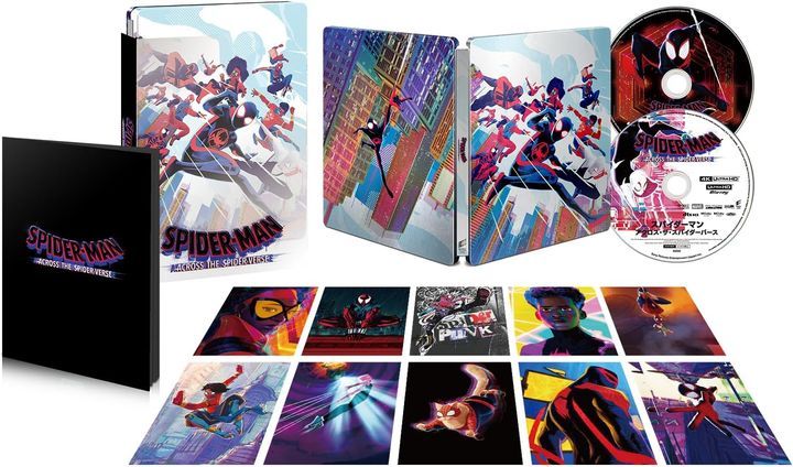 YESASIA: Spider-Man: Across the Spider-Verse (4K Ultra HD + Blu-ray)  (Premium Steelbook Edition) (Japan Version) Blu-ray - Jason Schwartzman,  Shea Whigham - Western / World Movies & Videos - Free Shipping 