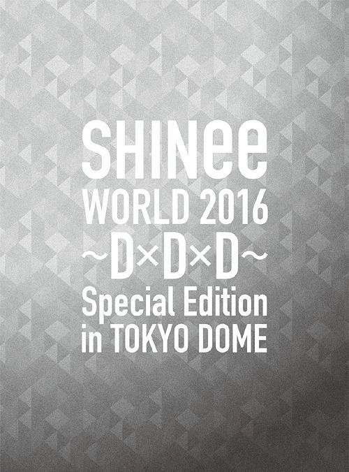 YESASIA: SHINee WORLD 2016 - D x D x D - Special Edition in TOKYO