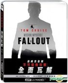 Mission: Impossible - Fallout (2018) (4K Ultra HD + Blu-ray) (Steelbook) (Taiwan Version)