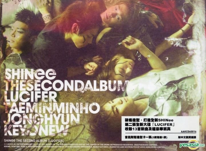 YESASIA: SHINee Vol. 2 - LUCIFER (Type A) (CD + Photo Album A ...