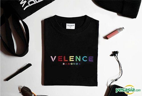 YESASIA: Velence - Live in Color T-Shirt (Black) (Size XS