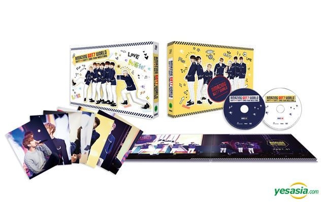 GOT7   トレカ  2nd ファンミ YESASIA: GOT7 - I GOT7 2nd Fan Meeting Amazing GOT7 World (2DVD +